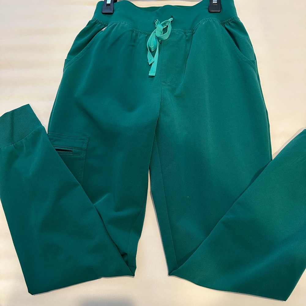 Figs Hunter Green Zamora Jogger Pants